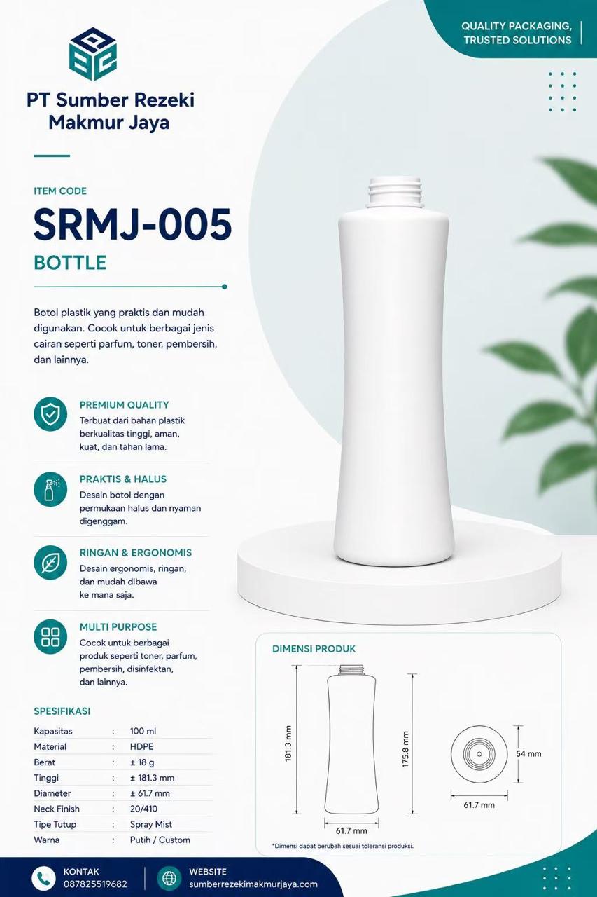 Produksi Botol HDPE & PET